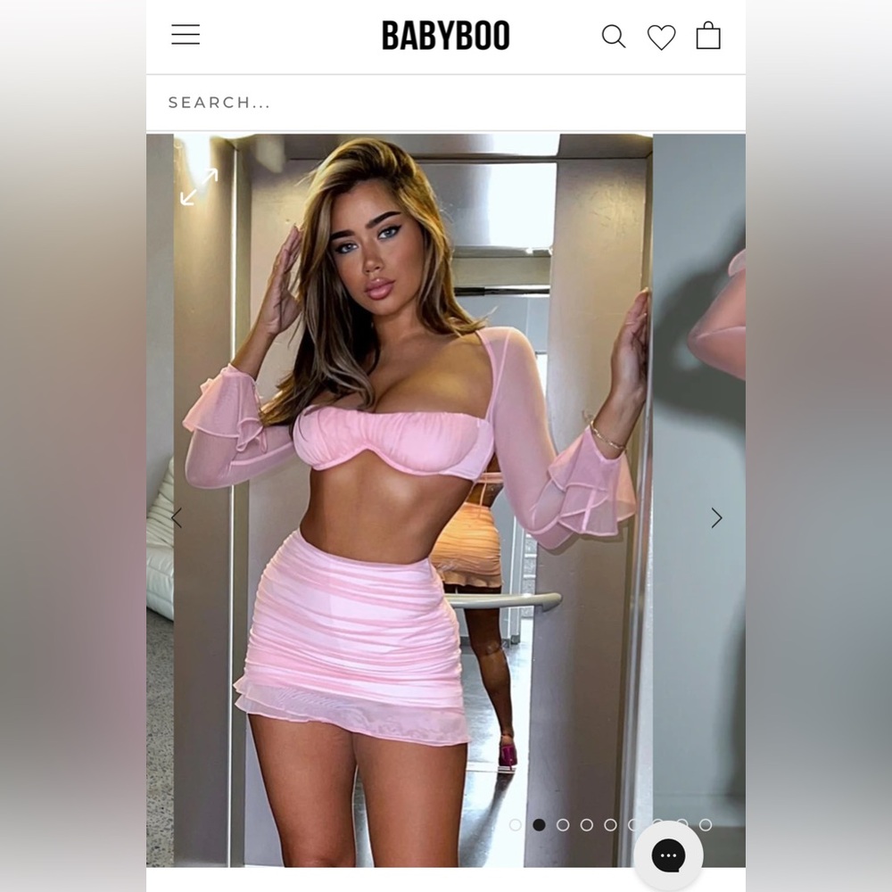 Babyboo Pink Set